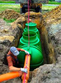 biologiczna oczyszczalnia montaz